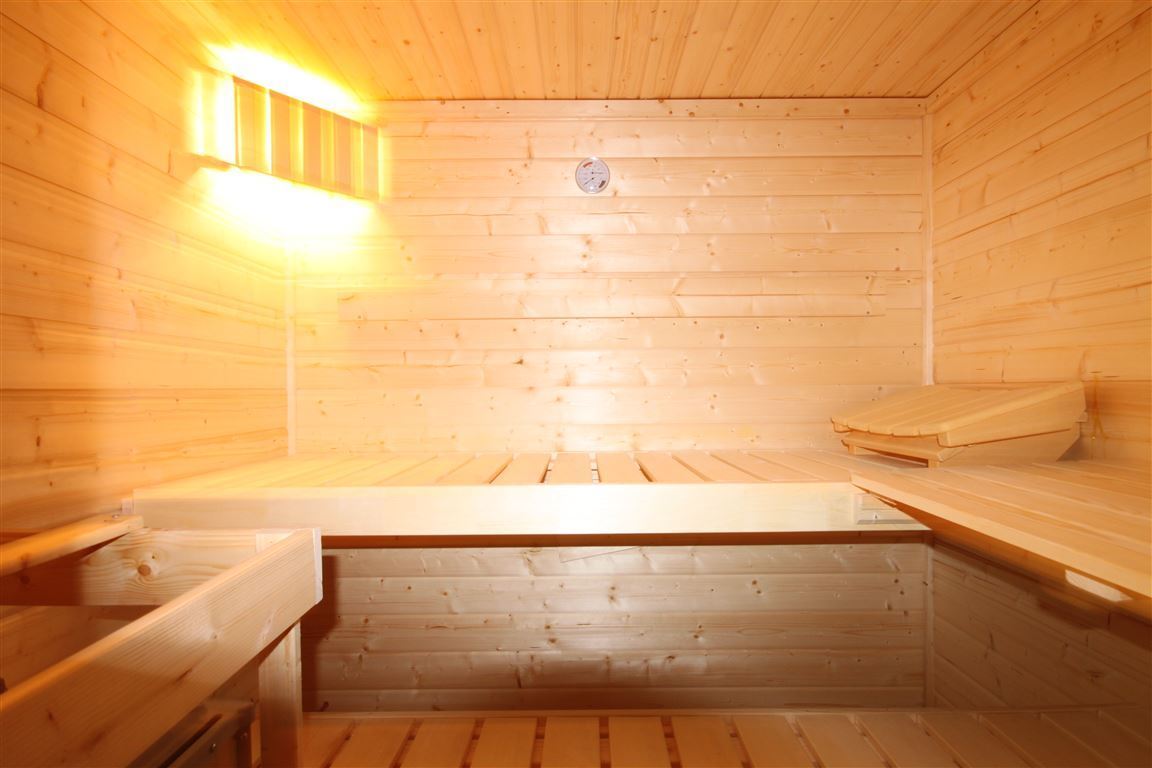neue Sauna im Keller